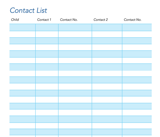 Early Childhood Planner - Coming soon!