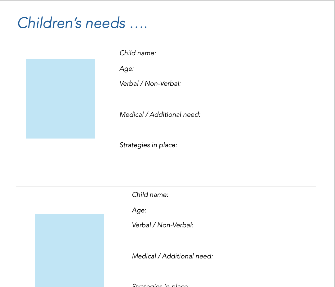 Early Childhood Planner - Coming soon!